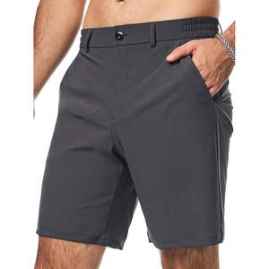 2025 hommes XS XXS taille hybride Golf décontracté Stretch séchage rapide robe Shorts léger infroissable avec poche à logo - Product Image 3
