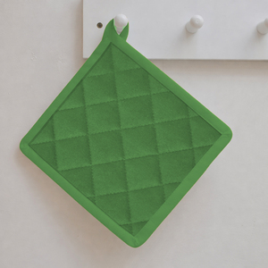 Eco-friendly solid Color <b>Pot</b> <b>holders</b> 100% Cotton Woven Fabric <b>Pot</b> <b>Holders</b> Kitchen Accessories at Least Price Indian Exporter. - Product Image 1