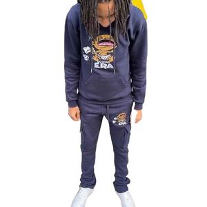 ชุดวอร์มกีฬาใหม่ 2026 ชุดวอร์มสำหรับผู้ชาย ผ้าฝ้ายผสมโพลีเอสเตอร์ ชุดวอร์มสั่งทำโลโก้ของคุณเอง ทรงเข้ารูป คุณภาพสูง ผ้าฟลีซ - Product Image 3