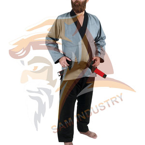Uniforme de Jiu Jitsu Ligero de Alta Calidad para Hombre, en Spandex/Poliéster, con Diseño de Logotipo Frontal Personalizado - Product Image 6