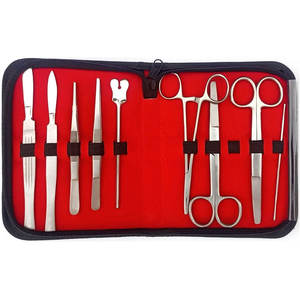 9 Pieces Stainless Steel Minor Surgical Kit Surgical Instruments Set Reusable CE ISO Approved Manufacturer by <b>Blush</b> Surgical - Product Image 5