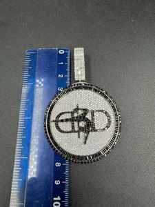Pendentif rond en moissanite noir et blanc, médaillon serpent, luxe, hip-hop, argent sterling 925, bijoux fins, pendentifs et breloques - Product Image 6