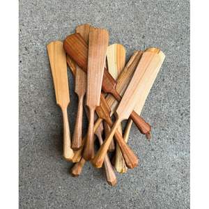 Premium Acacia <b>Wood</b> Traditional <b>Cooking</b> Spoon Natural Finish <b>Utensil</b> - Product Image 6