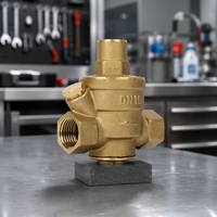 Vanne de réduction de pression manuelle en laiton 1/2 pouce DN65 PN10/PN16 filetée pour eau et gaz, marque Kxc, garantie 1 an, livraison directe usine