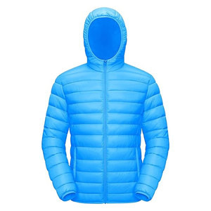 เสื้อแจ็คเก็ตพัฟเฟอร์สำหรับผู้ชายแบบมีฮู้ด กันลม กันน้ำ แบบควิลท์  ผู้ผลิต OEM ขายส่ง พร้อมตัวเลือกการออกแบบตามสั่ง - Product Image 1