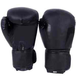 Gants de boxe en cuir véritable, fermeture à lacets, nouveau design, gants de combat professionnels pour compétition - Product Image 1
