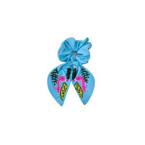 Coleteros de Yute Hechos a Mano para Verano, Nuevo Diseño, Accesorios para el Cabello con Cuentas Bordadas a Mano, Estilo Vacacional - Product Image 3