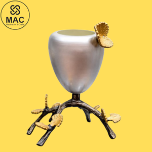 Vase de table moderne en laiton – Décoration d'intérieur légère et personnalisable pour mariages, Pâques et événements festifs par madiha art and crafts - Product Image 2