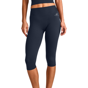 <b>Women's</b> Capri Workout <b>Leggings</b> High Waist Cropped Yoga Pants Stretchy Comfortable Fitness Sportswear Athletic Activewear Custom - Product Image 1