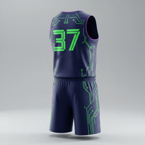 Maillot de basket-ball personnalisé de haute qualité, design unique, vente en gros de vêtements de sport pour hommes - Product Image 6