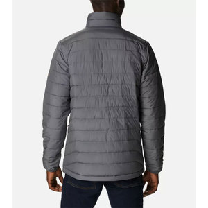 Chaqueta Acolchada de Nylon para Hombre, Personalizada al por Mayor, con Cierre Frontal, Manga Larga, para Otoño e Invierno, Ropa Exterior Informal, Chaqueta Acolchada con Relleno de Plumón - Product Image 4