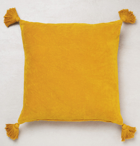 Housse de coussin en velours à pompons 45×45 cm, housse de coussin décorative en velours à pompons, vente en gros, housse de coussin bohème en velours à pompons - Product Image 5