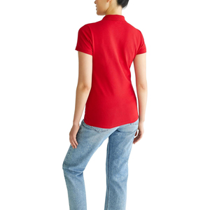 Premium <b>Women</b> <b>Polo</b> Shirt Short Sleeve Casual Collared <b>Top</b> Slim Fit Stylish Button Placket Summer Wear <b>Women</b> <b>Polo</b> Shirt - Product Image 5
