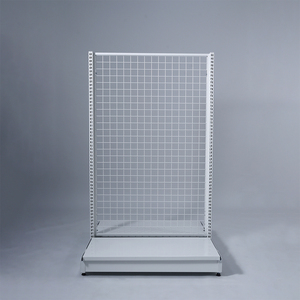 Panneau arrière en treillis métallique de 3 pieds (3Ft*H5Ft) pour système d'étagères de vente au détail Gondola, panneau métallique 30/60 - Product Image 1