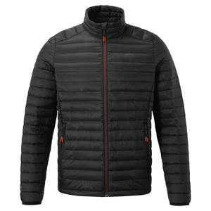 Chaqueta Acolchada de Lona para Hombre, Personalizada, de Alta Calidad, con Cierre, Forro de Burbujas, Poliéster, Cálida, Acolchada, para Invierno, Tejido de Alta Calidad - Product Image 1