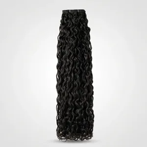 ผมแท้สีน้ำตาลธรรมชาติแบบยาวหยิกเป็นลอน  แบบ Remy  หนาแน่นเต็มเส้น  สีน้ำตาลเข้ม  ฐานผ้าไหม  แบบ Double Drawn  ปรับขนาดได้ - Product Image 5