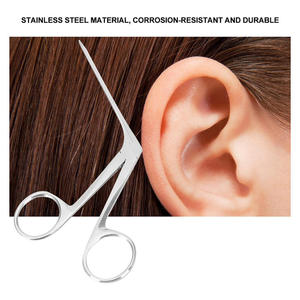 Ensemble d'instruments manuels Crocodile Hartman de haute qualité, micro-pinces auriculaires personnalisées en acier inoxydable, instruments chirurgicaux de base - Product Image 5