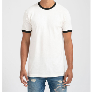 Camiseta deportiva de algodón peinado anillado de alto rendimiento para hombre, diseño personalizado con MOQ bajo, fabricada en Pakistán - Product Image 4