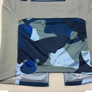 Camiseta de Fútbol Americano Personalizada al por Mayor para Hombre, Manga Corta, Bordada y Cosida, para Entrenamiento, en Tallas Grandes, 32 Equipos Disponibles - Product Image 5