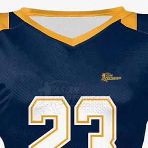 Maillot américain personnalisé imprimé sur mesure, design anti-décoloration, maillot de club personnalisé pour matchs d'équipe - Product Image 5