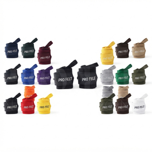 Accepted Private Label Whole Sale Wrist Wraps Heavy Duty Support <b>Straps</b> for Gym Fitness Training Powerlifting Workout Wrist Wrap - Product Image 1