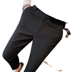 Pantalones Chinos de Moda para Hombre, Corte Ajustado, Ecológicos, Lavado a la Piedra, los Más Vendidos al por Mayor, OEM, 100% Lona de Algodón - Product Image 4