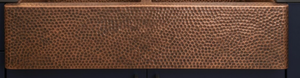 Évier de cuisine moderne de luxe en cuivre, fait main, à cuve unique profonde, à encastrer sous plan, pour cuisines et hôtels - Product Image 2