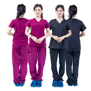 Uniforme médico personalizable para invierno, pantalones de enfermería para hombres y mujeres, antipolvo, sudor, informal, Frente plano, ODM/OEM FMF VN verificado - Product Image 3