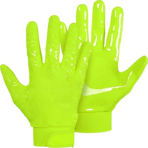 Gants de football pour hommes, nouvelle collection 2024, logo personnalisé, maintien ferme et solide, équipement sportif d'extérieur. - Product Image 1
