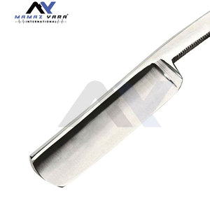 Rasoir manuel pliant en acier inoxydable de style turc, très vendu, avec manche en bois pour salon et usage domestique - Product Image 3