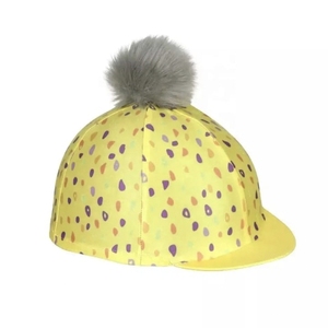 2026 Faible MOQ Housses de casque d'équitation en acier inoxydable satiné lisse et extensible pour tous les cavaliers Taille personnalisée Tendance - Product Image 2