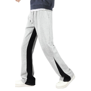 High Quality Custom Straight Leg Jogger <b>Sweatpants</b> Mens <b>Oversized</b> 350gsm Heavy Fleece Wholesale Streetwear <b>Sweatpants</b> - Product Image 5