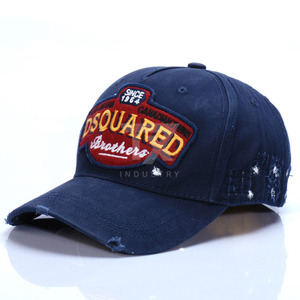 Custom Embroidery Logo High Quality Unstructured Baseball <b>Caps</b> Washed <b>Vintage</b> Distressed <b>Cap</b> 5 Panel Baseball <b>Cap</b> - Product Image 1