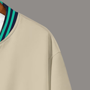 <b>Men</b> Casual Fashion Sports Button Varsity <b>Jacket</b>, Color Block Stripe Design, Stylish Athletic Outerwear - Product Image 4