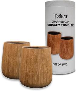 Vaso de madera hecho a mano para beber Bourbon – Acabado premium |   Suministro al por Mayor de Fábrica - Product Image 1