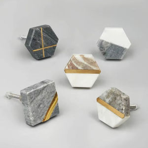 Perillas de Mármol Art Deco Ecológicas para Cajones, Armarios y Muebles - Decoración para el Hogar Hecha a Mano de Primera Calidad - Product Image 5