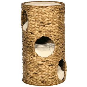 Natural Water Hyacinth <b>Cat</b> House Vietnamese Manufacturer Cheap Price Woven Water Hyacinth Seagrass Pet <b>Bed</b> OEM/ODM - Product Image 5