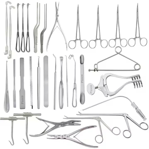 PISSCO Neuro Craniotomy Surgical <b>Instrument</b> Set Craniotomy <b>Neurosurgery</b> <b>Instrument</b> Kit 32 PCS Stainless Steel Made By Pissco - Product Image 1