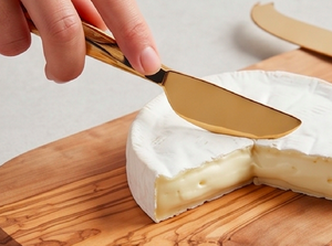 <b>Cheese</b> <b>Knife</b> <b>Set</b> In Stainless Steel With Stylish Twisted Geometry Handle Perfect For Restaurant Hotel And Tableware Use - Product Image 6