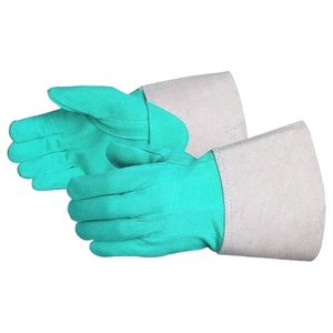 Gants de soudage en cuir de vachette renforcé, résistants à la chaleur et aux étincelles, vêtements de sécurité réfléchissants, lutte contre les incendies, construction - Product Image 3