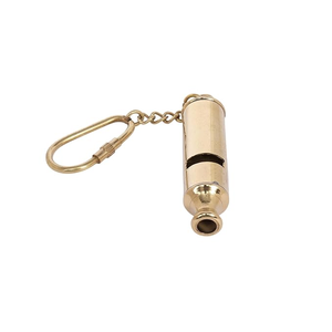 Premium Metal Emergency Whistle Keychain Loud Safety Signal Tool for Personal <b>Security</b> and Outdoor Adventure Activities - Product Image 2