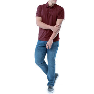 Dernier design, haute qualité, sur mesure, vente en gros, fabricant, prix abordable, polos pour hommes unis, respirants, couleur unie - Product Image 3