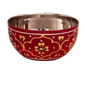 ชามโลหะเคลือบเงาสำหรับเสิร์ฟผลไม้ ดีไซน์ทันสมัย รูปทรงใหม่ สำหรับเสิร์ฟผลไม้หวานและอินทผลัม กำลังเป็นที่นิยม - Product Image 1