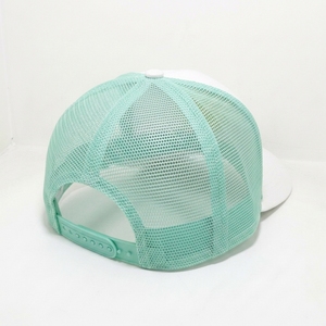 Casquette Trucker personnalisée à 5 panneaux avec dos en maille, logo personnalisé, fermeture Snapback, OEM ODM, marque privée, fabricant en gros, faible MOQ - Product Image 5