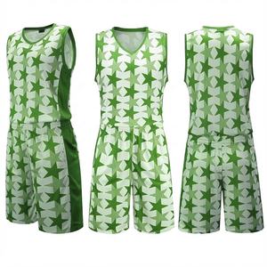 Venta al por Mayor de Camisetas de Baloncesto Personalizadas por Sublimación, sin Mangas, Tallas Grandes, Transpirables, de Secado Rápido, Impresas, 100% Poliéster, para Equipos - Product Image 3