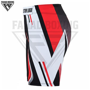 Vêtements d'arts martiaux entièrement personnalisés, nouvelle arrivée, créez votre propre tenue tendance de qualité supérieure, rouge et blanc imprimé, 100% polyester - Product Image 5