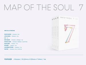 BTS <b>Map</b> of the Soul: 7 K-Pop Electronic Book (CD) Paper Plastic Korean Language All Ages - Product Image 2
