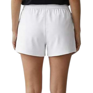Pantalones Cortos de Felpa de Algodón Blancos Personalizados para Mujer, Cintura Elástica, Corte Holgado, Lisos, Casuales, para Verano, Ropa de Descanso, Marca Privada, Venta al por Mayor - Product Image 2