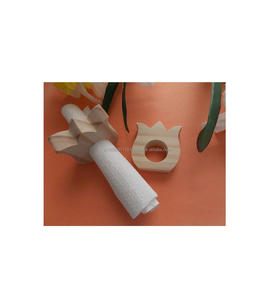 Juego de servilleteros de madera hechos a mano para decoración rústica de mesa de comedor, perfecto para bodas, fiestas, eventos, reuniones, cenas - Product Image 2