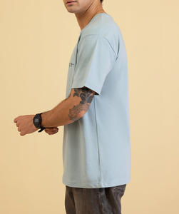 Camiseta de Hombre Personalizada, 100% Algodón, Corte Regular, Tejido de Punto, Impresión Serigráfica, Calidad de Lujo, Cuello Redondo, Estilo Urbano - Product Image 2